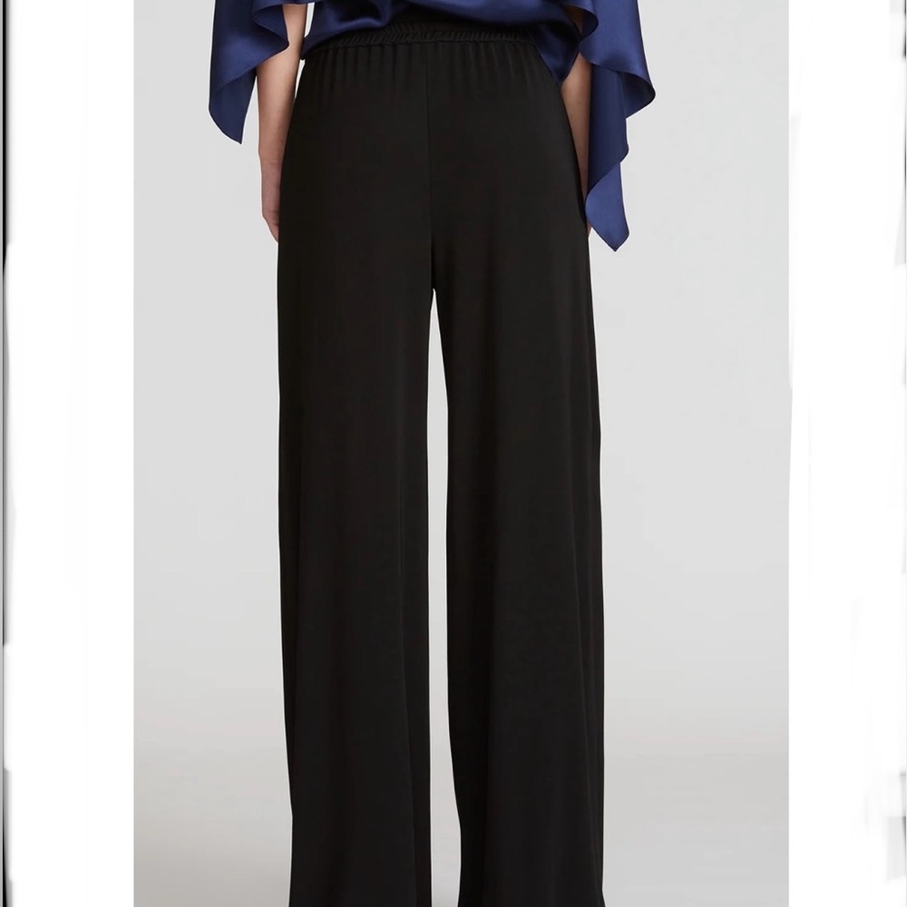 NWT $295 Halston Katelyn jersey pant black- Size 10